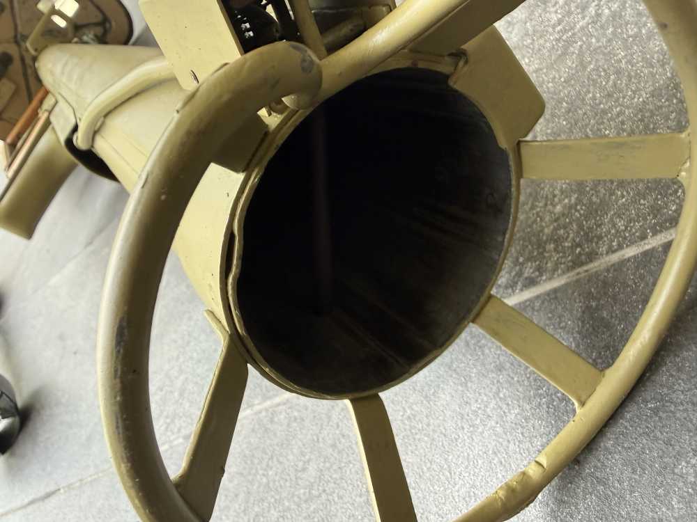 WWII German Panzerschreck Rocket Launcher w/ Shield Sling & Markings-img-11
