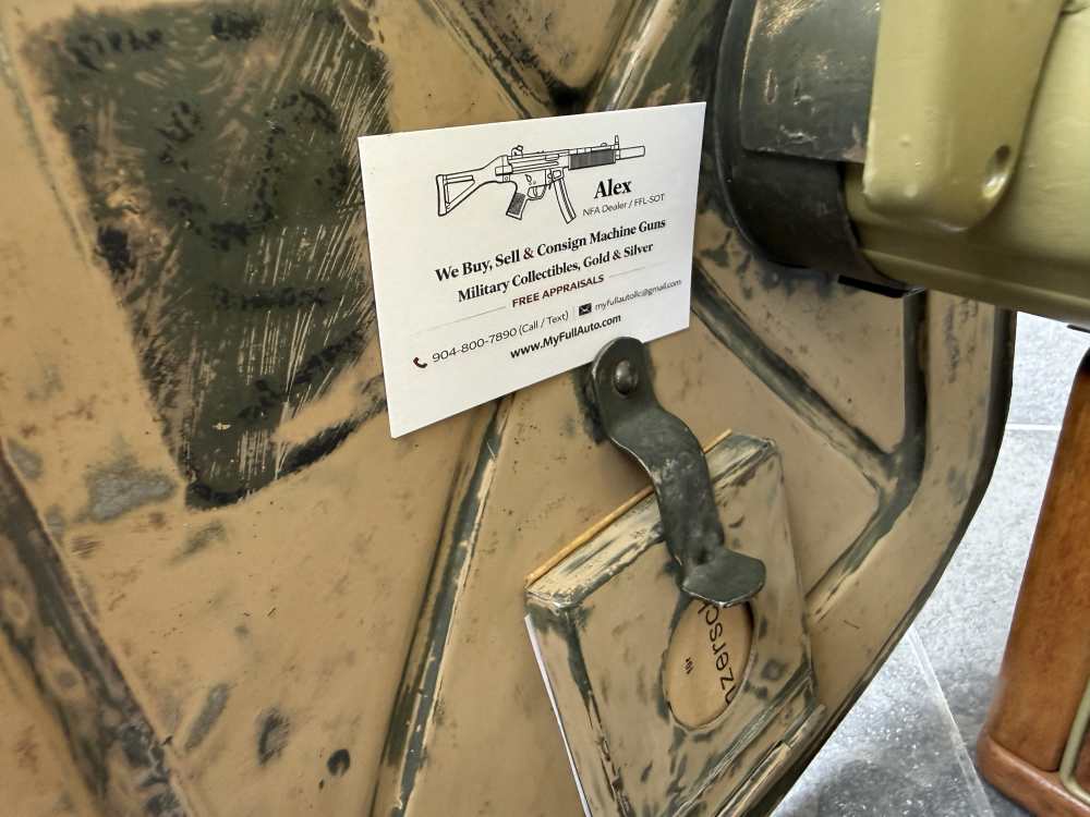 WWII German Panzerschreck Rocket Launcher w/ Shield Sling & Markings-img-16