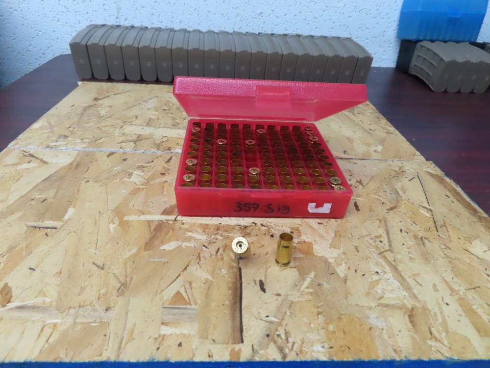 357 Sig Winchester Reloading brass for sale 100 ct-img-0