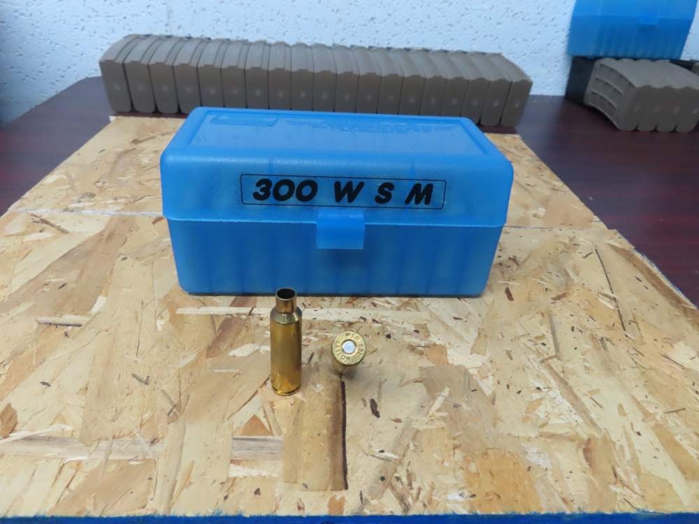 300WSM Winchester Short Magnum Nosler new reloading brass 50 ct-img-1