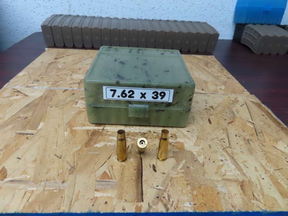 7.62x39 Winchester Reloading Brass for sale 100 ct-img-1