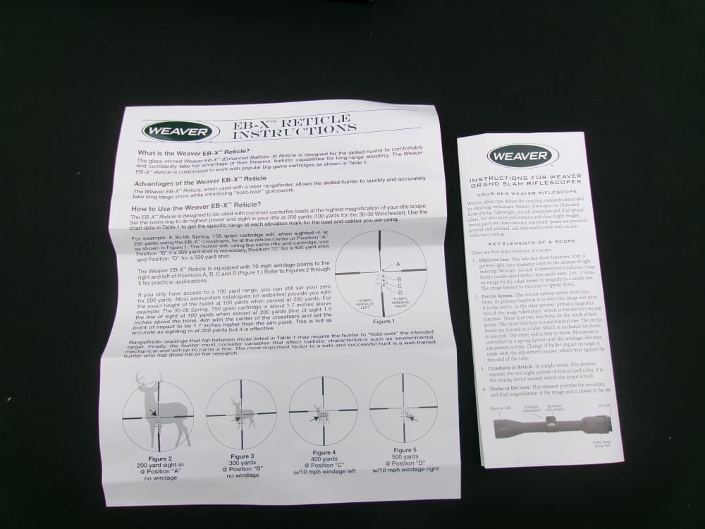 Weaver Grand Slam 3x12 Power 50mm Rifle Scope 1" Tube SUPER NICE $1START-img-10