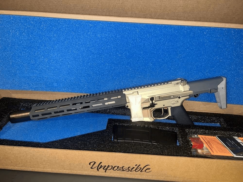 Q HONEY BADGER SD 300BLK 7" W/SLNCR HB-300BLK-7IN-HBSIL 300 AAC Blackout-img-1