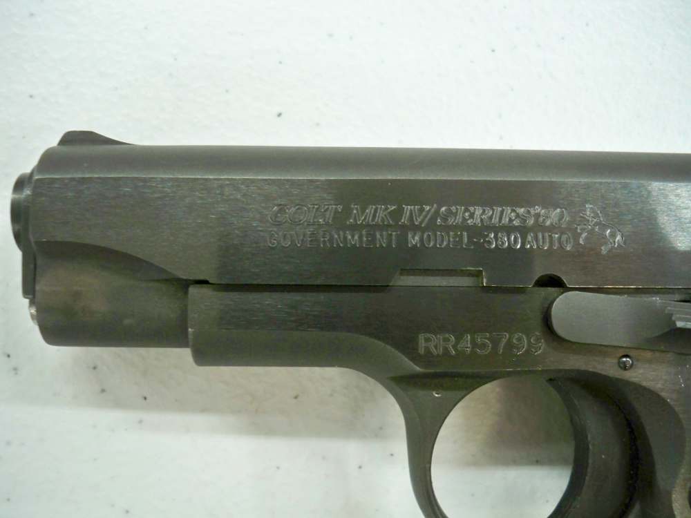 Colt Government Series 80 .380 Auto  Very Good Condition-img-7