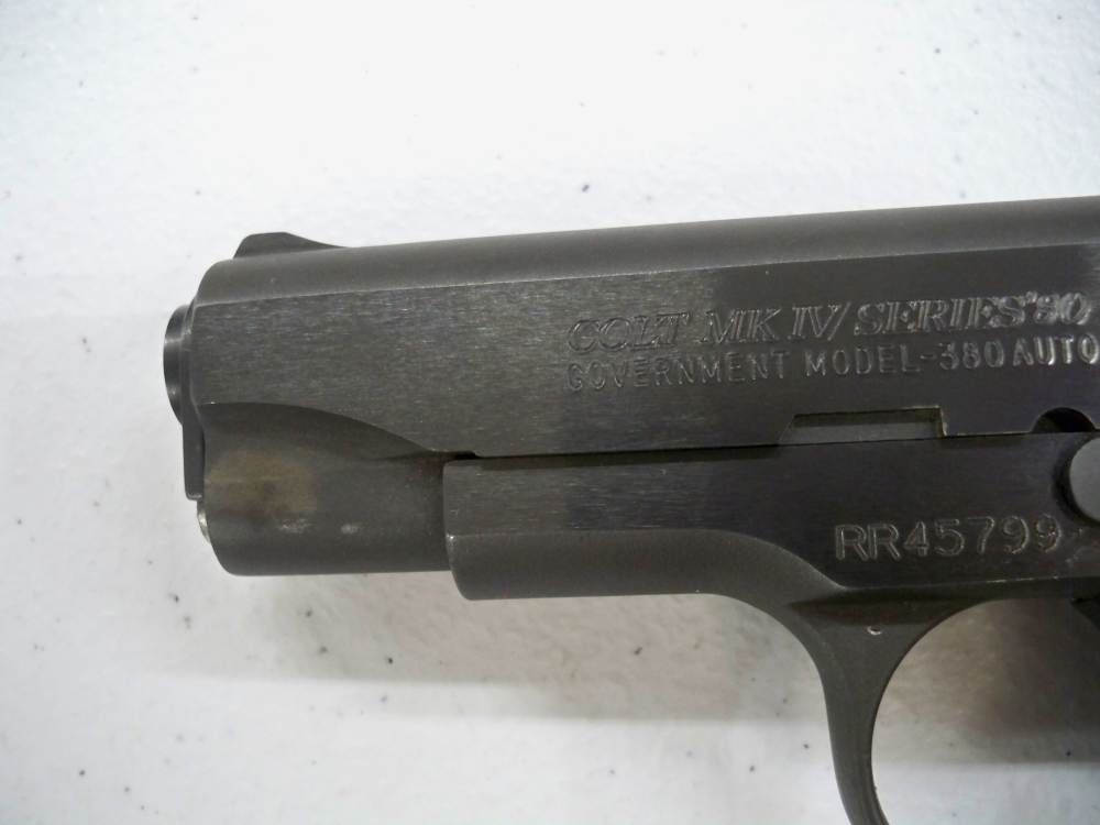 Colt Government Series 80 .380 Auto  Very Good Condition-img-6