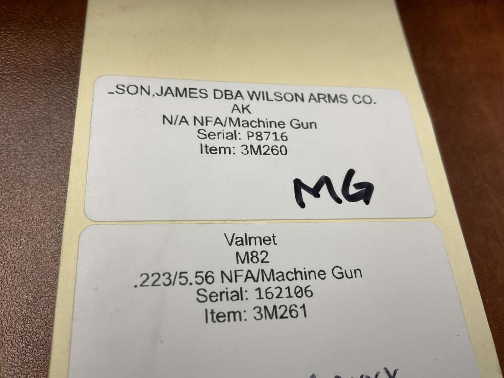 TRANSFERABLE FULL AUTO VALMET M82 BULLPUP 5.56 WILSON SEAR AK FINNISH-img-26