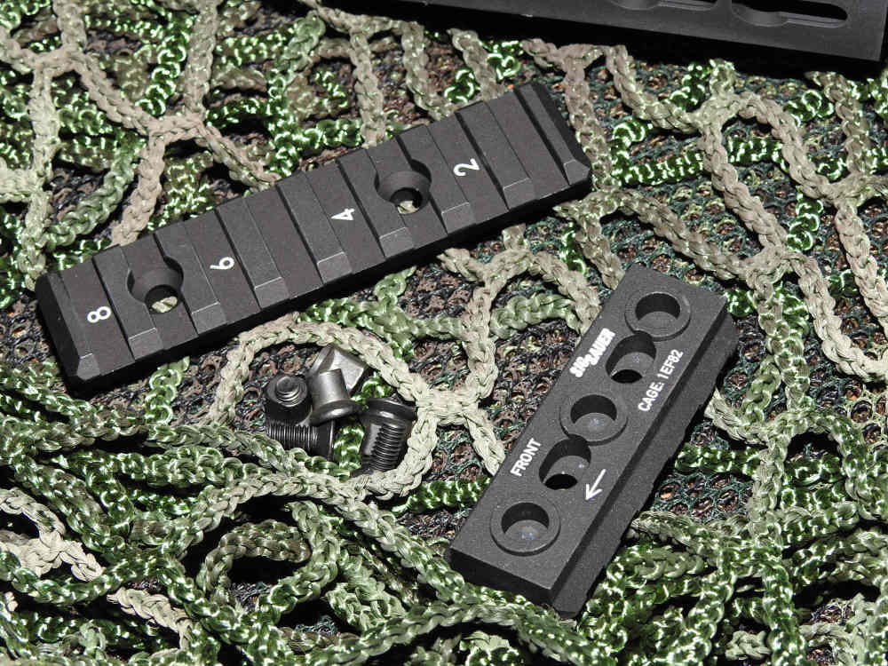 Factory Sig Sauer MPX 4.5" Keymod Handguard Aluminum w/ SIG KEYMOD RAILS-img-3