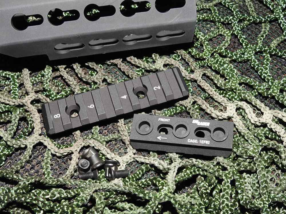 Factory Sig Sauer MPX 4.5" Keymod Handguard Aluminum w/ SIG KEYMOD RAILS-img-1