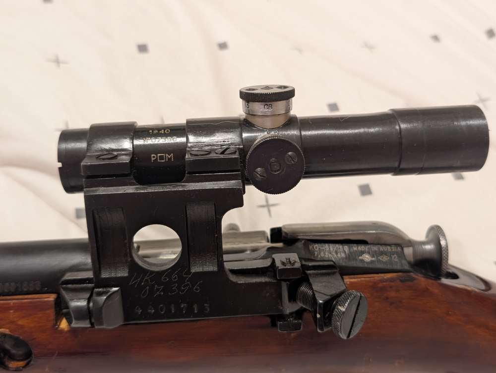M91/30 Russian PU Sniper - 1940 scope/1943 rifle-img-4