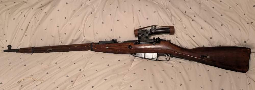 M91/30 Russian PU Sniper - 1940 scope/1943 rifle-img-0