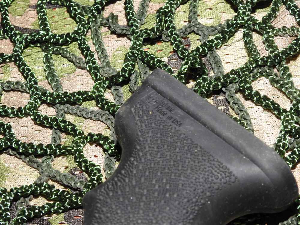 IO INC AK-47 / AK-74 Large Rubber Grip Finger Grooved MADE IN USA REAR GRIP-img-2