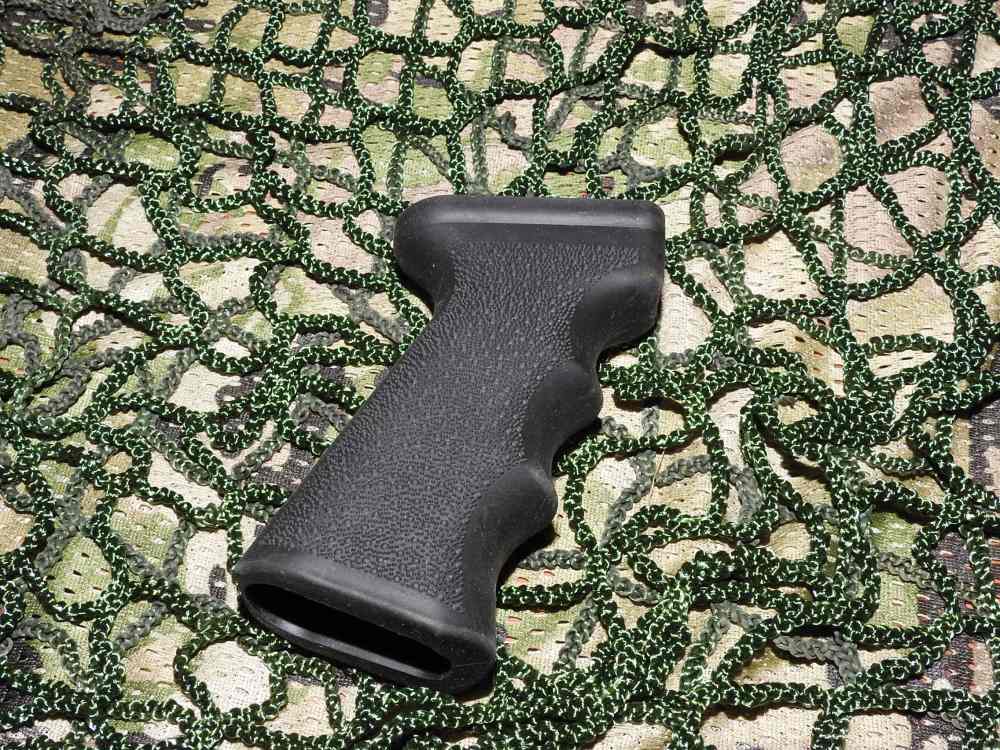 IO INC AK-47 / AK-74 Large Rubber Grip Finger Grooved MADE IN USA REAR GRIP-img-0