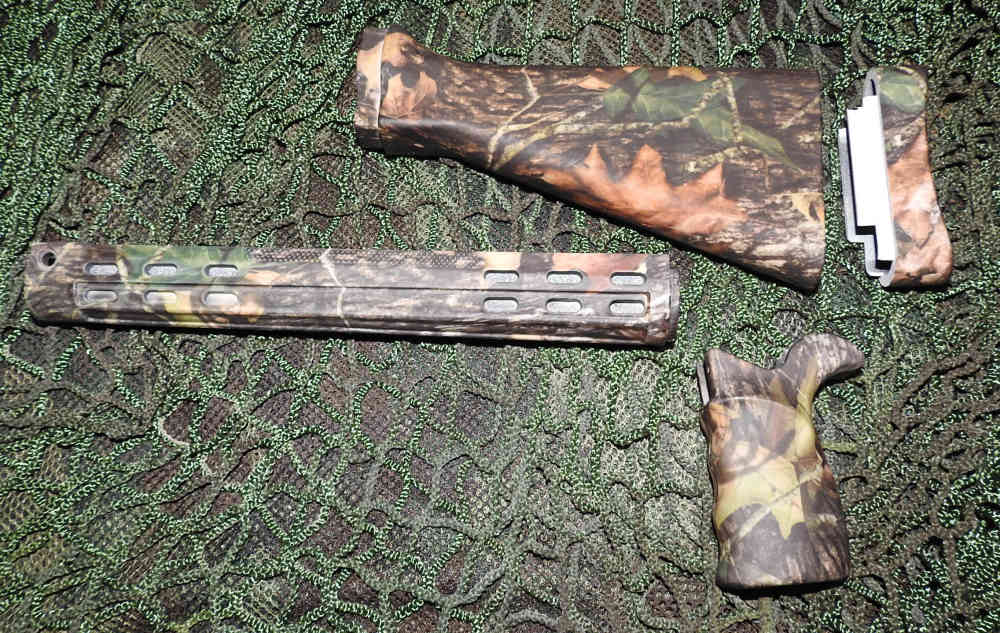 G3 / CETME / HK91 Camo Stock Set Pistol Grip & Foregrip -img-1