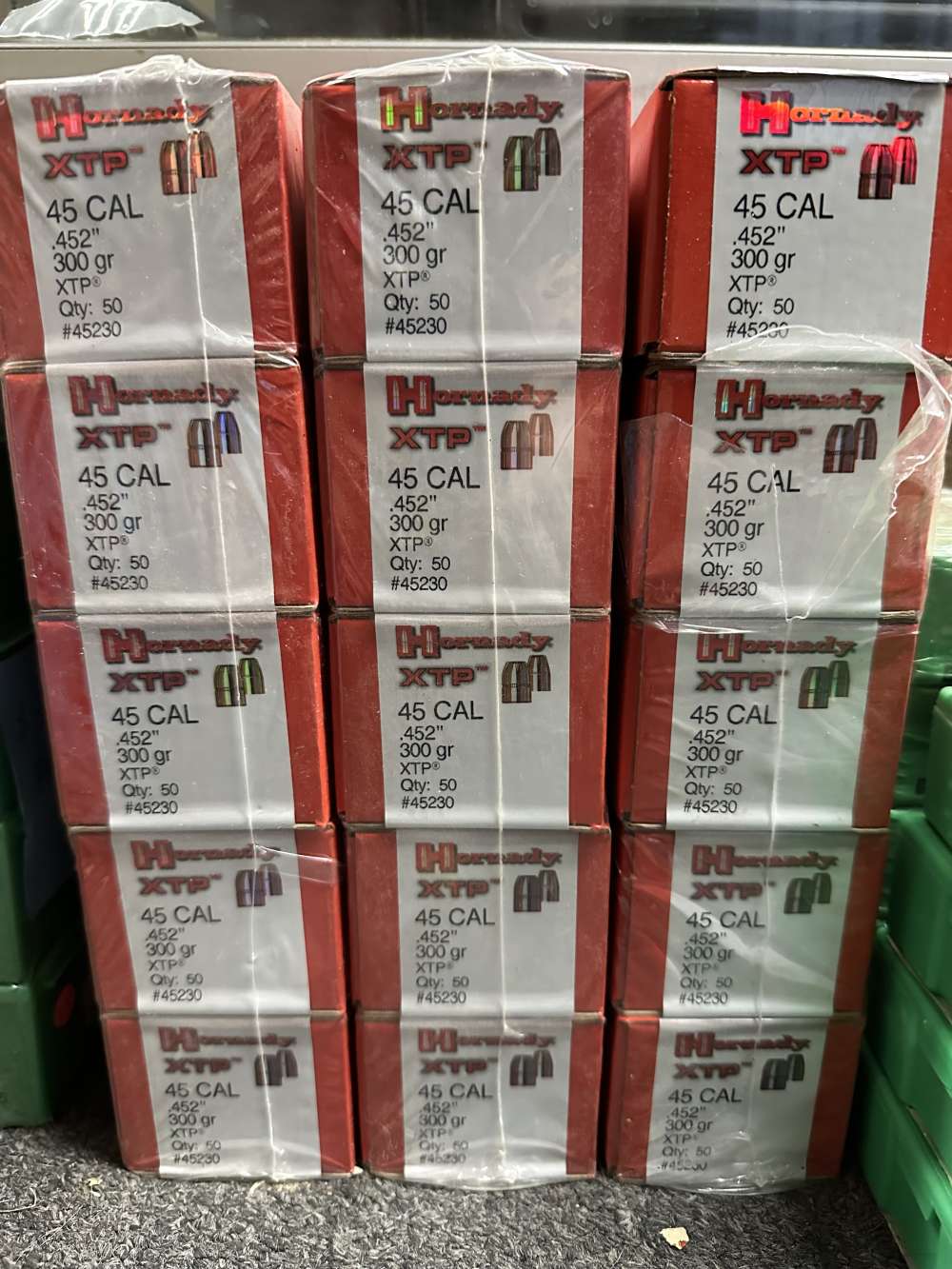 Hornady .45 Cal .452 300 Grain XTP 750 Projectiles No Reserve Penny auction-img-0