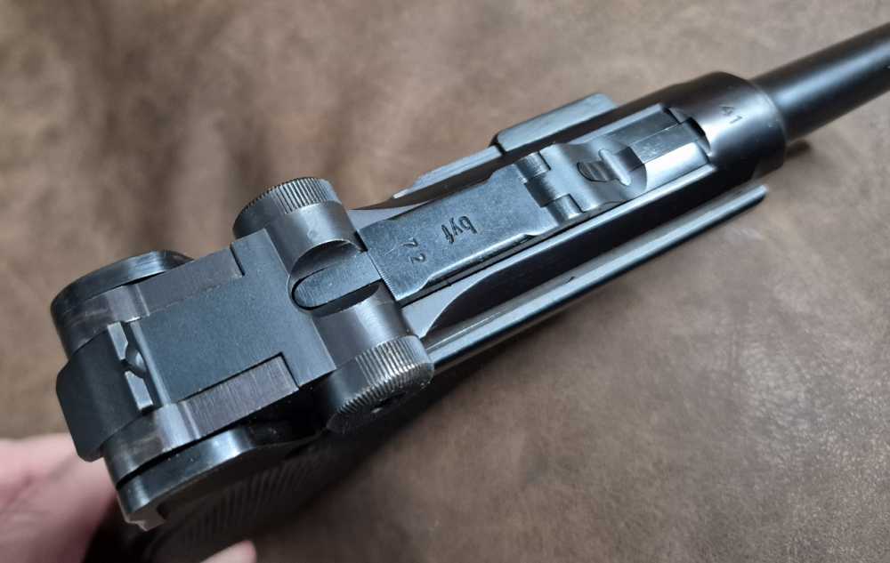 USED LUGER P08 9MM 4" HOLSTER-img-5