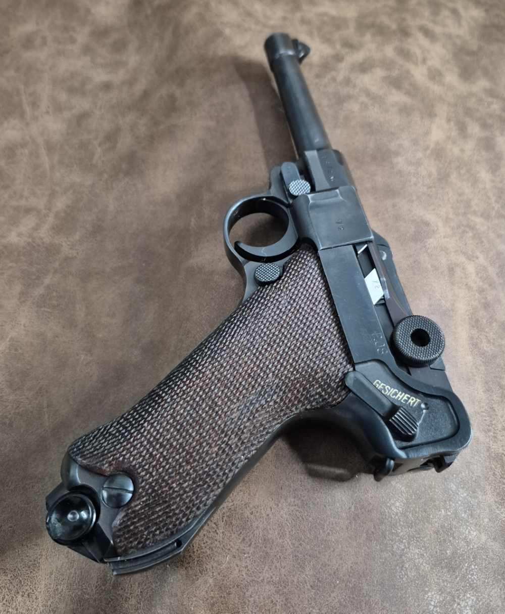 USED LUGER P08 9MM 4" HOLSTER-img-9