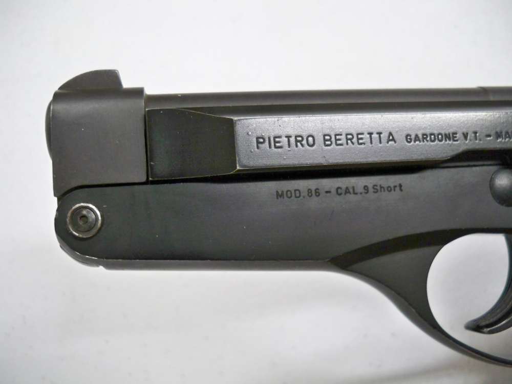 Beretta Model 86 .380 Auto/9 Short Tip Up Barrel  Rare Pistol-img-6