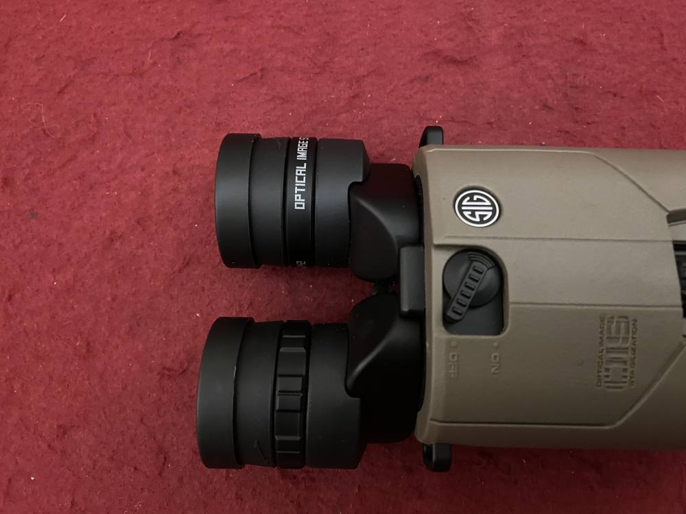 New Sig Sauer Zulu 6 HDX Bino Binoculars 16x42 FDE Image Stabalizer-img-2