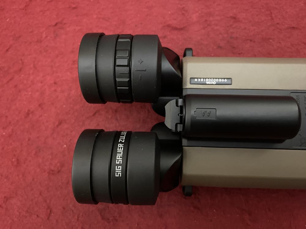 New Sig Sauer Zulu 6 HDX Bino Binoculars 16x42 FDE Image Stabalizer-img-6