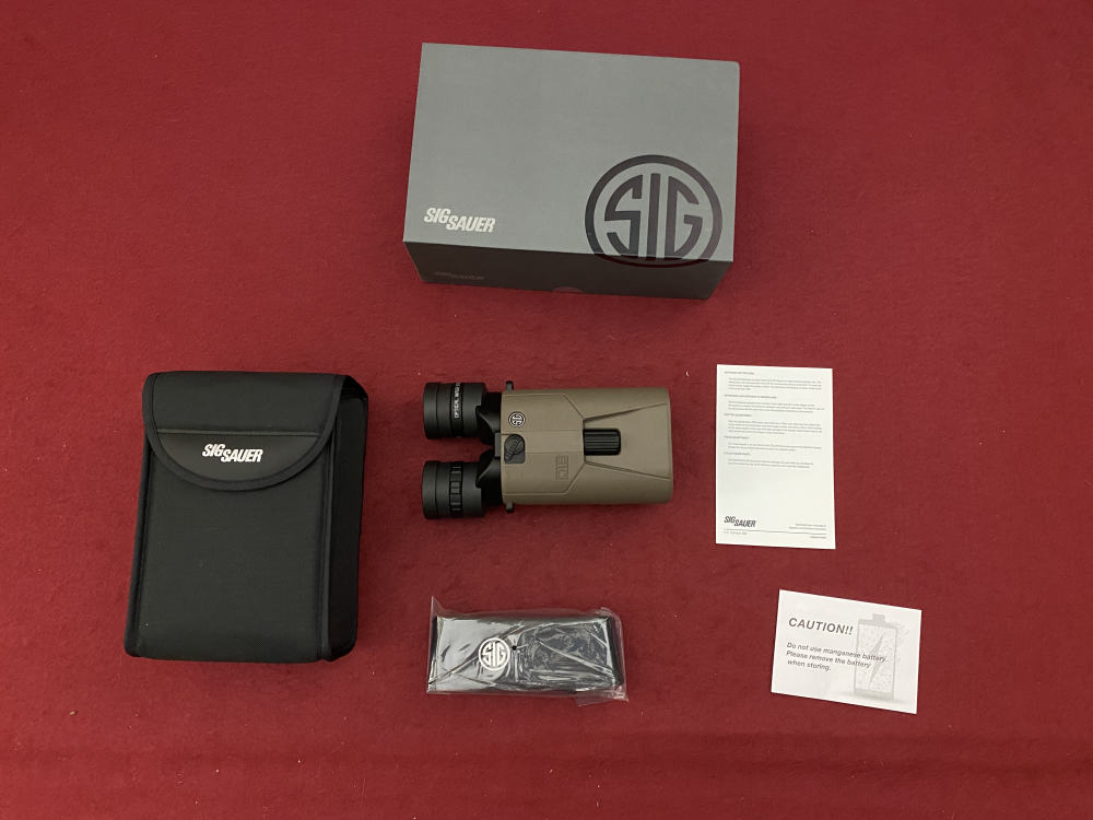 New Sig Sauer Zulu 6 HDX Bino Binoculars 16x42 FDE Image Stabalizer-img-0