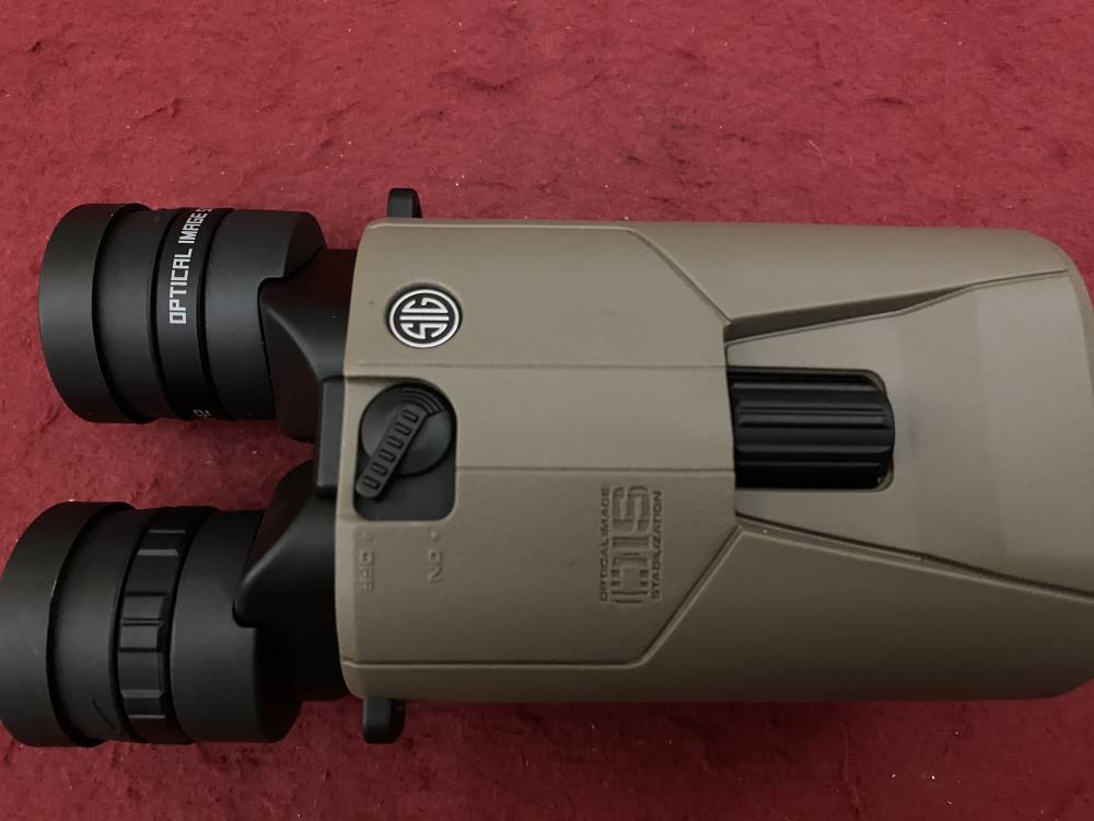 New Sig Sauer Zulu 6 HDX Bino Binoculars 16x42 FDE Image Stabalizer-img-3