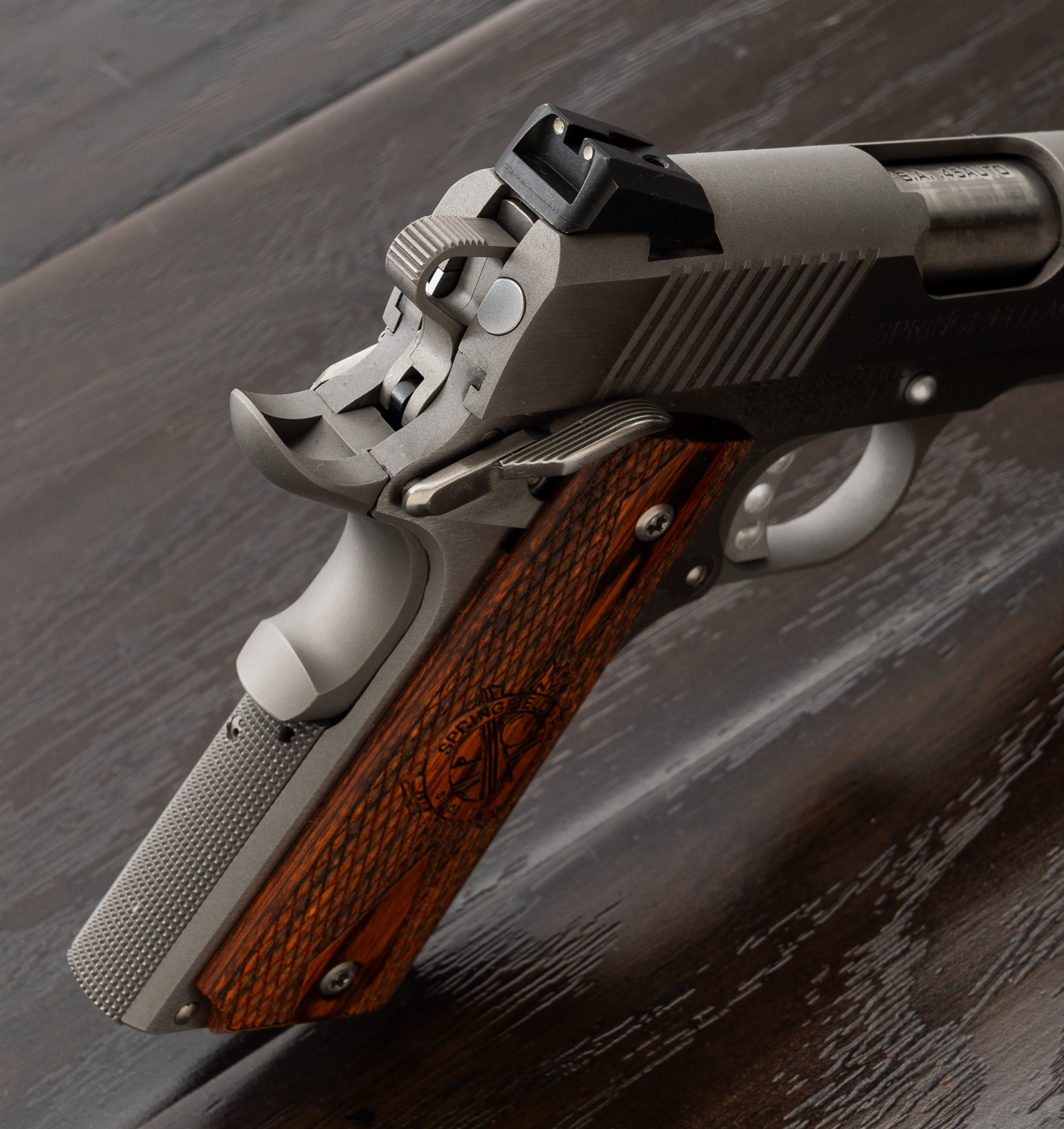 Springfield Armory 1911-A1 Semi-Auto Pistol, .45, SS, PX9151LCA, CA OK-img-9
