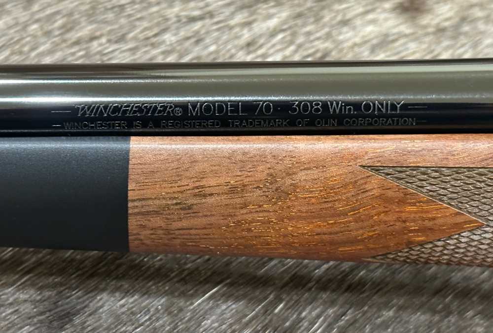 WINCHESTER MODEL 70 SUPER GRADE 308 WIN 22" GOOD WOOD, FREE SAFARI-img-14