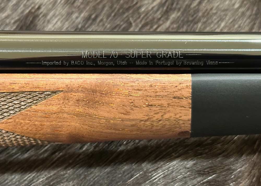 WINCHESTER MODEL 70 SUPER GRADE 308 WIN 22" GOOD WOOD, FREE SAFARI-img-7