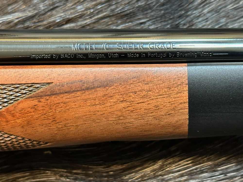 WINCHESTER MODEL 70 SUPER GRADE 308 WIN 22" GOOD WOOD, FREE SAFARI-img-6