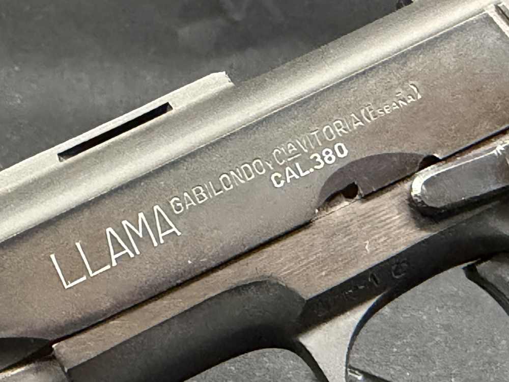 PENNY AUCTION GABILONDO Y CIA LLAMA ESPECIAL PISTOL 380 ACP 7 RDS -img-14
