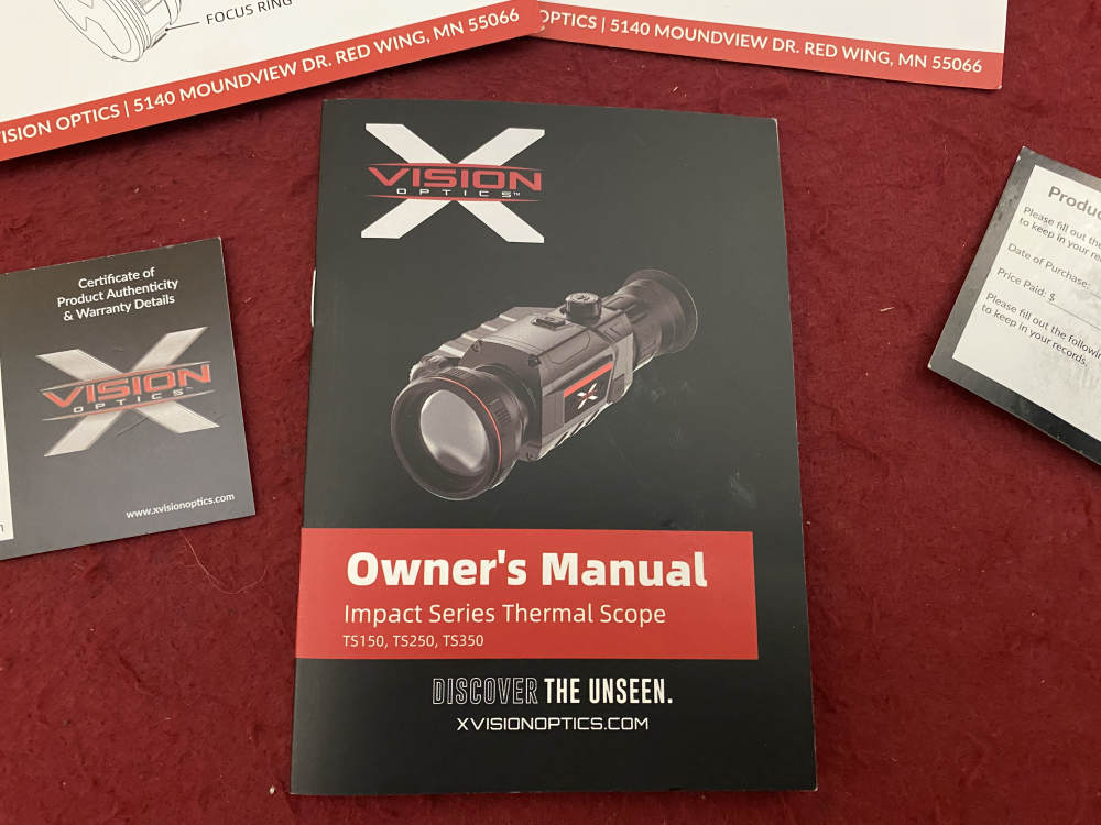 LNIB X Vision Impact 250 Thermal Scope TS250 -img-28