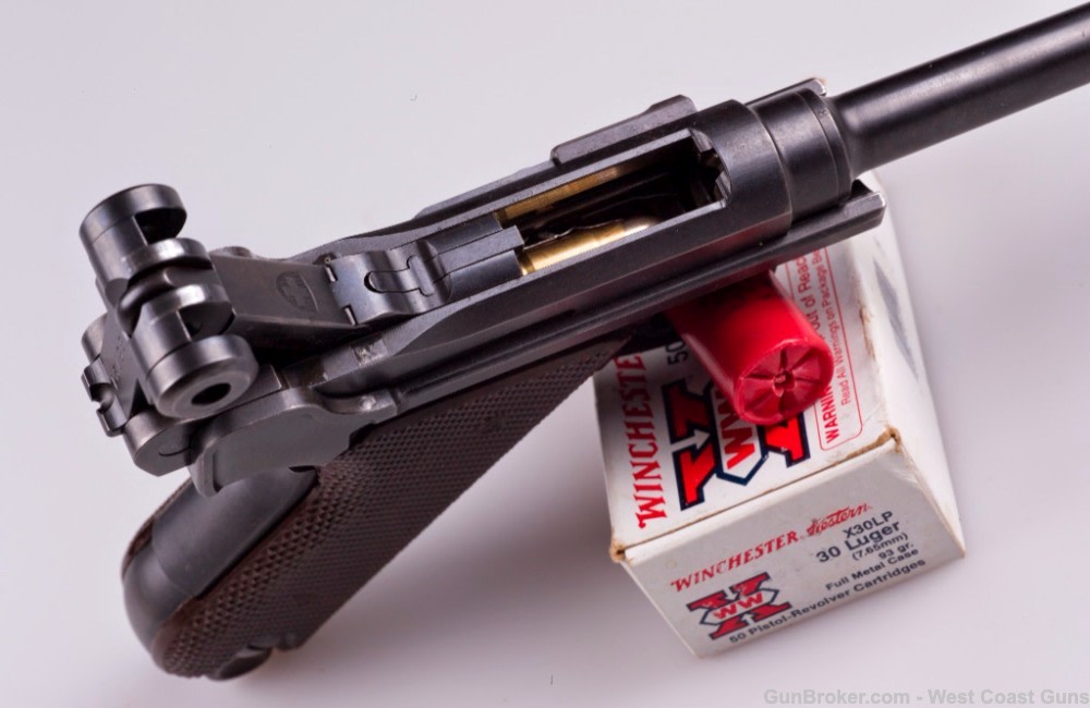 .30 Luger Swiss Waffenfabrik Bern (W+F) 1949 ISSF Winning P1929 Pistols-img-5