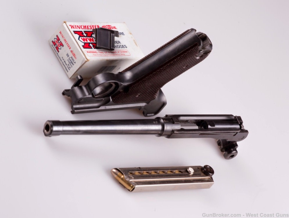 .30 Luger Swiss Waffenfabrik Bern (W+F) 1949 ISSF Winning P1929 Pistols-img-20