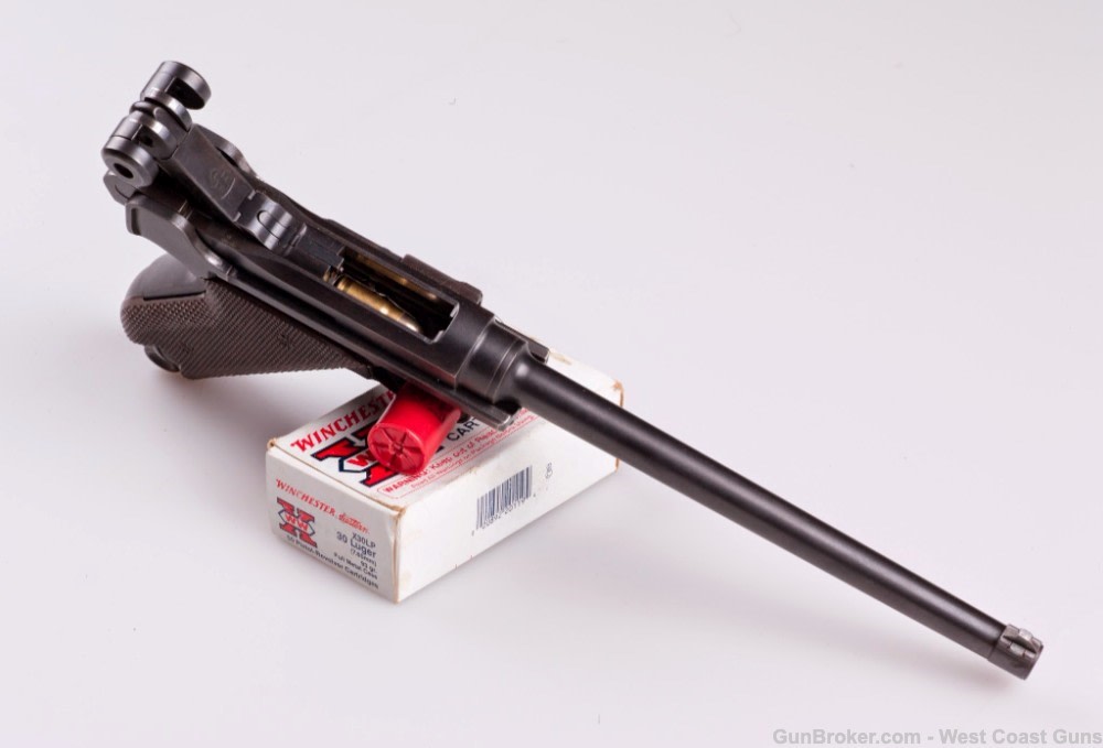 .30 Luger Swiss Waffenfabrik Bern (W+F) 1949 ISSF Winning P1929 Pistols-img-4