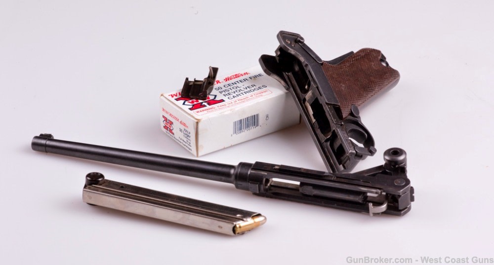 .30 Luger Swiss Waffenfabrik Bern (W+F) 1949 ISSF Winning P1929 Pistols-img-8