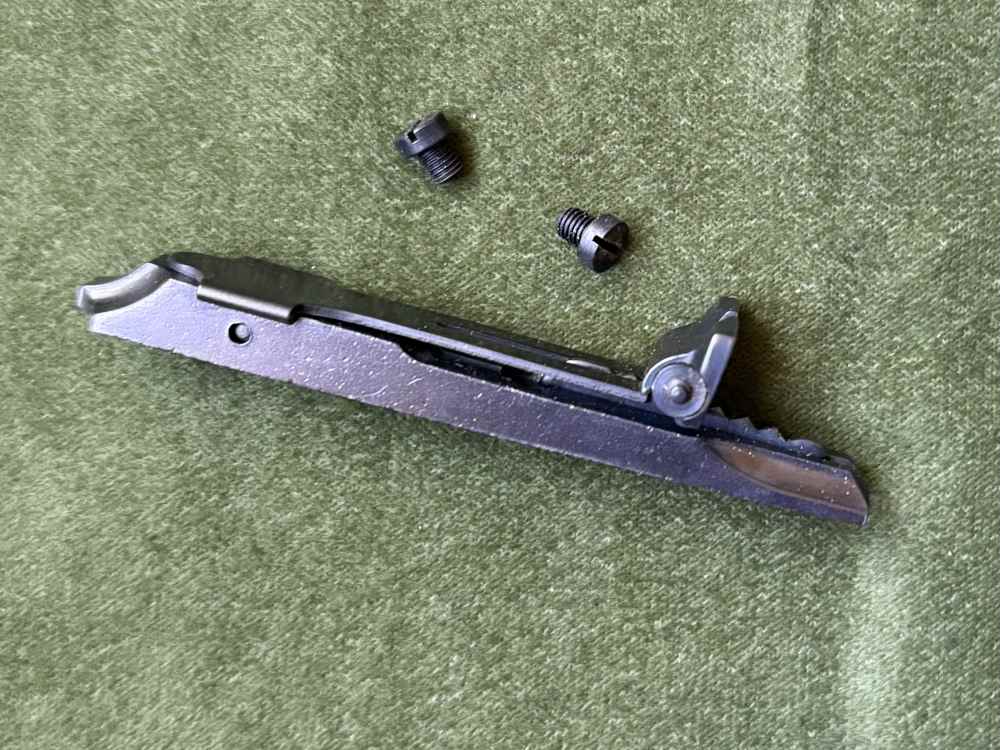 Remington Rear Sight Set w/ Elevator & Screws for Models 721 722 740 760!-img-1