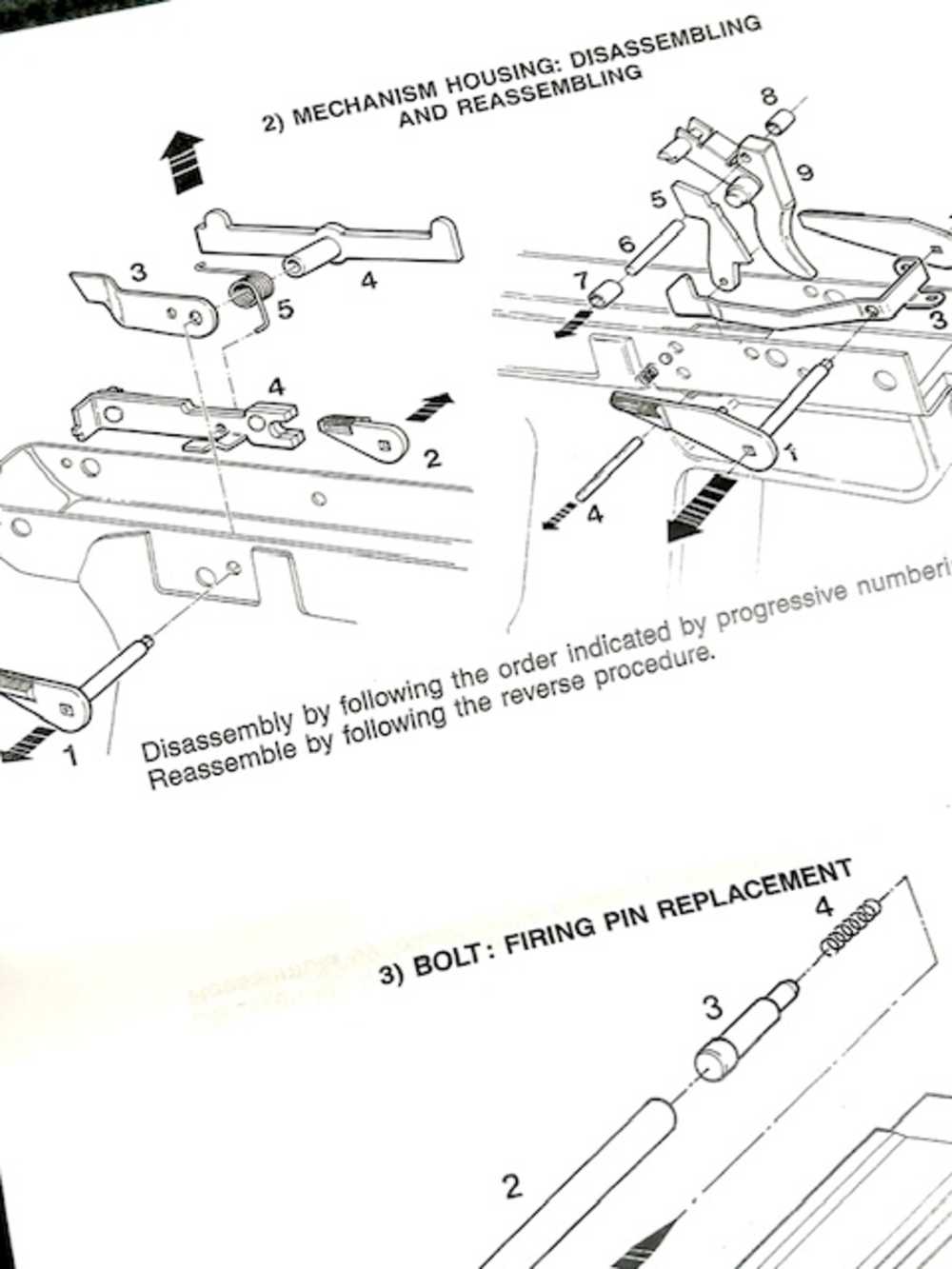 Spectre Sites M4 SMG 9mm Full Auto1984 Handbook Manual American Arms FIE -img-3