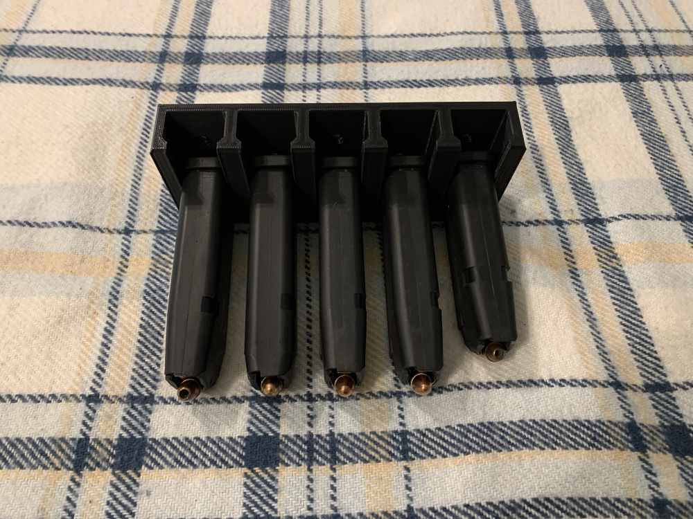 Glock 17 9mm Gun Safe 17rnd 20 Magazine Holder-img-2