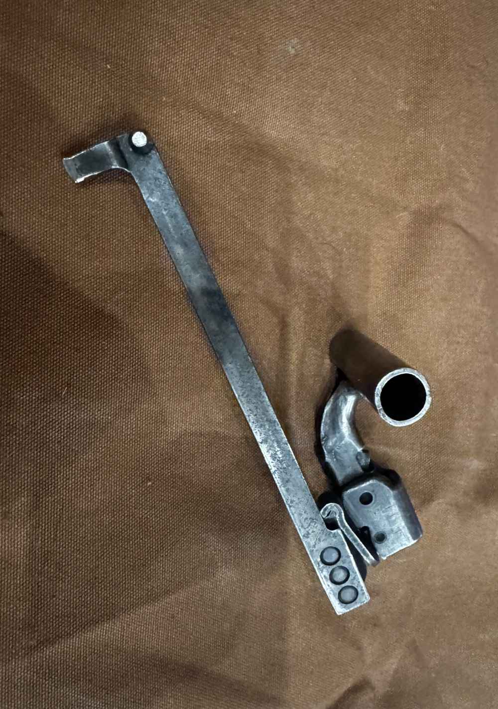 Original WWII German MG 42 Cocking Charging Handle Assembly Grossfuss bpr -img-0