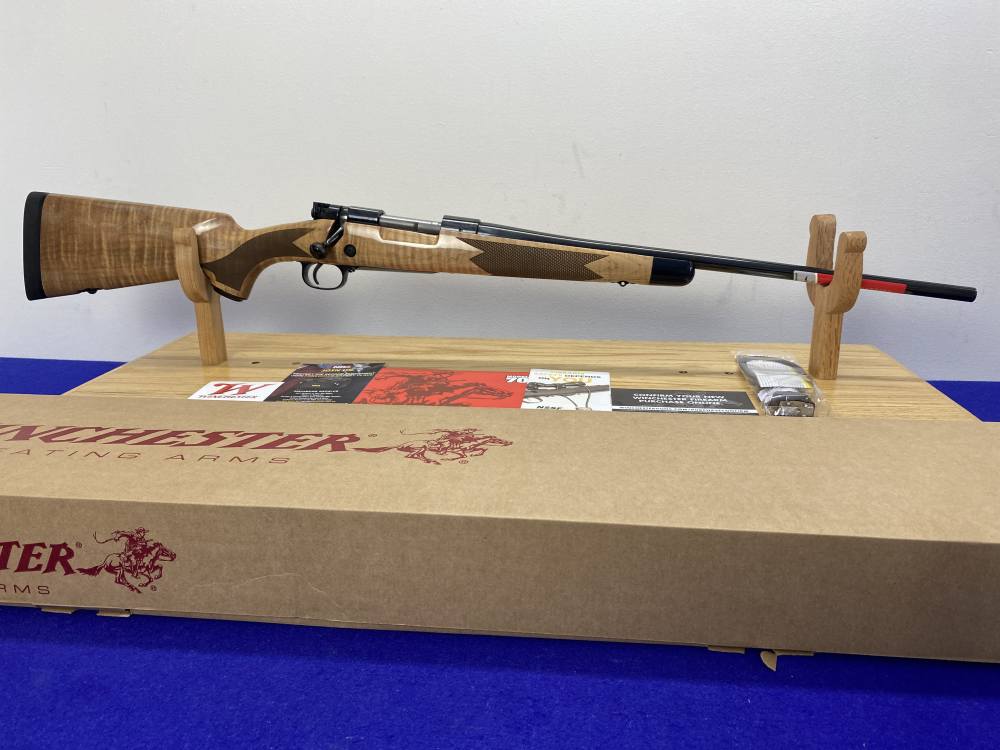 Winchester 70 Super Grade Maple .308 Win Blue 22" *2026 SHOT SHOW SPECIAL*-img-3