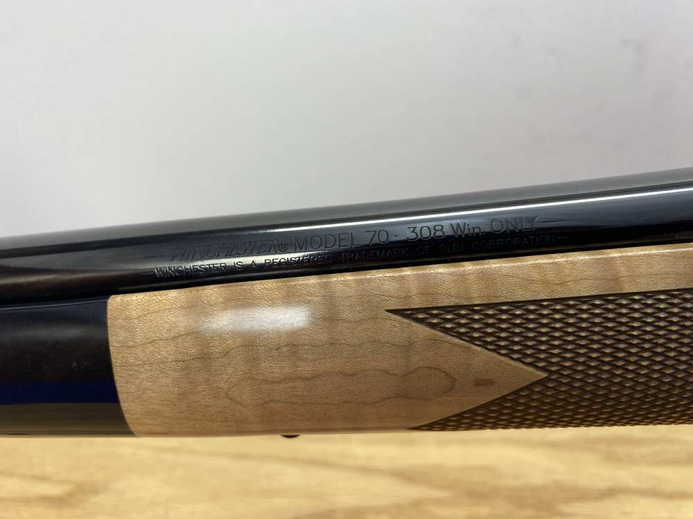 Winchester 70 Super Grade Maple .308 Win Blue 22" *2026 SHOT SHOW SPECIAL*-img-41