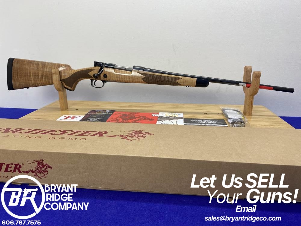 Winchester 70 Super Grade Maple .308 Win Blue 22" *2026 SHOT SHOW SPECIAL*-img-0