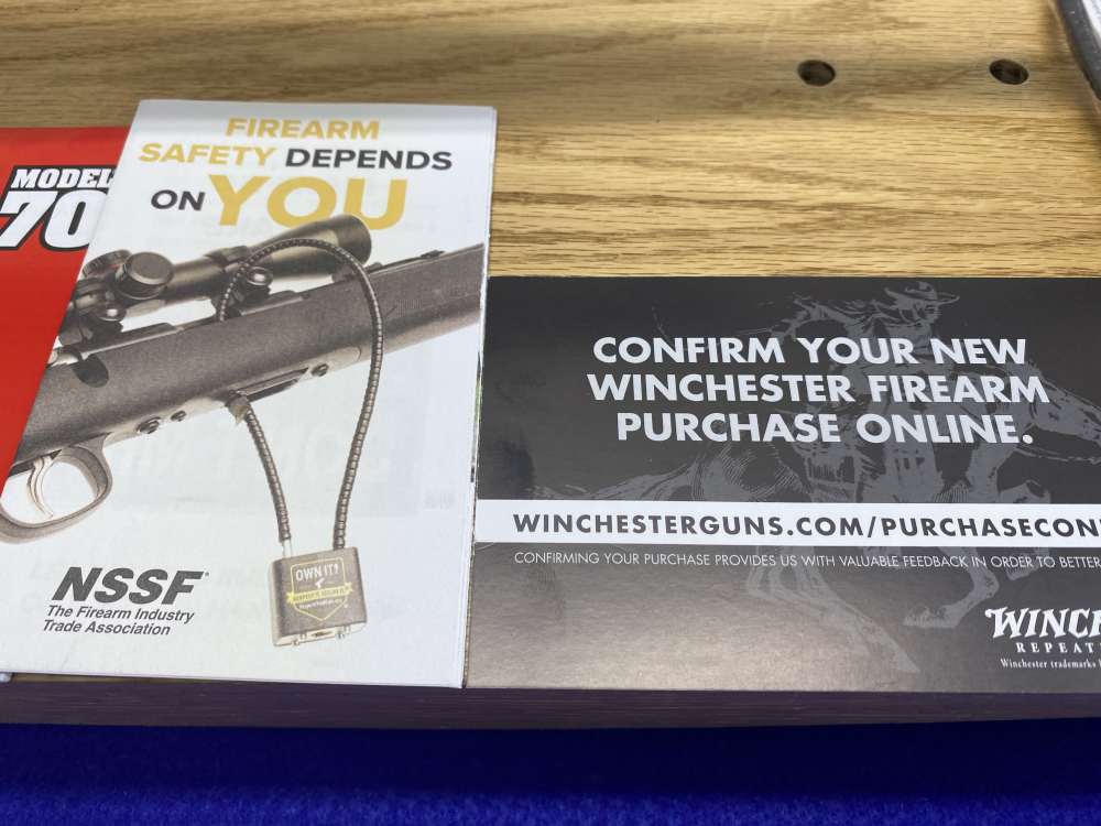 Winchester 70 Super Grade Maple .308 Win Blue 22" *2026 SHOT SHOW SPECIAL*-img-7