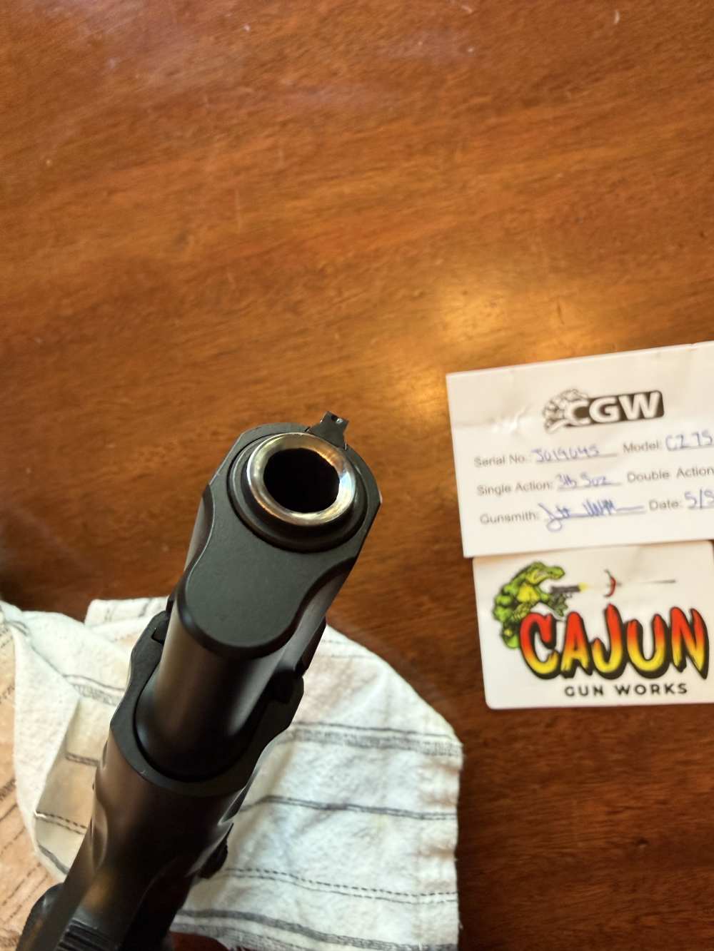 Cajun Gun Works Pro Pkg CZ 75BD Night Sights-img-12