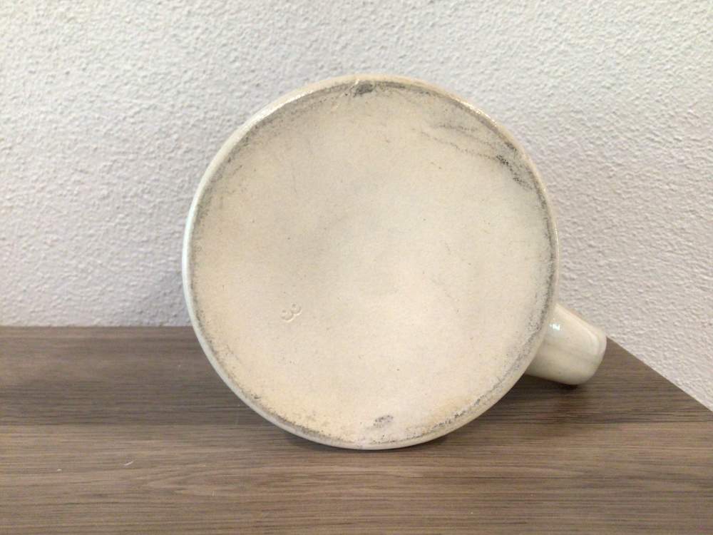 Original WWII German Mountain Division Stein W/Hat on Lid - Mint & Rare-img-11