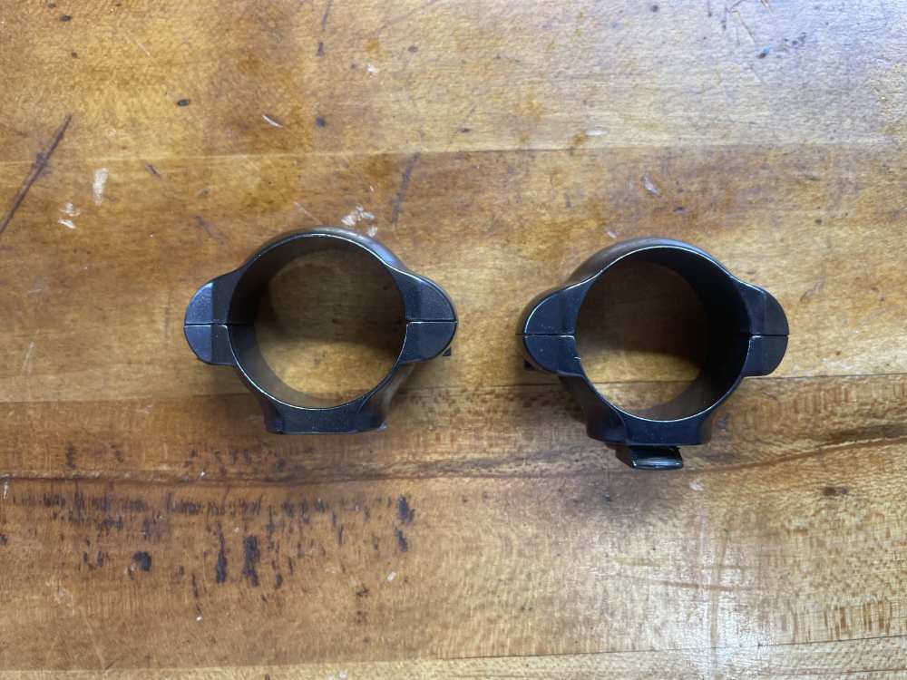 REDFIELD SCOPE RINGS 1” SPLIT *HIDDEN SCREW *BOTTOM SCREW* with BOX *NICE-img-2