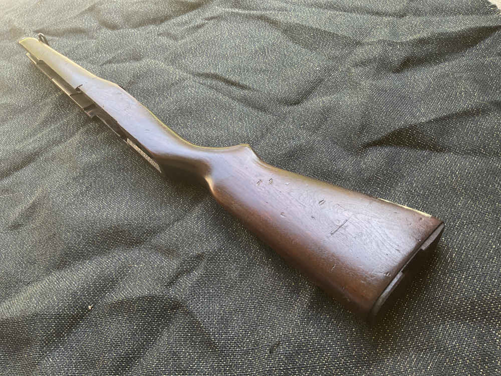 WWII Stock SA GAW US M1 Garand Rifle Stock 1943-44 Nice Walnut-img-4