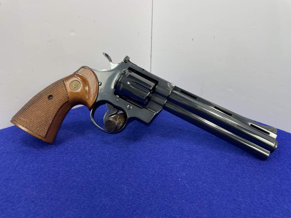 1975 Colt Python .357 Mag Blued 6" *ROLLS-ROYCE OF REVOLVERS* Stunning-img-16