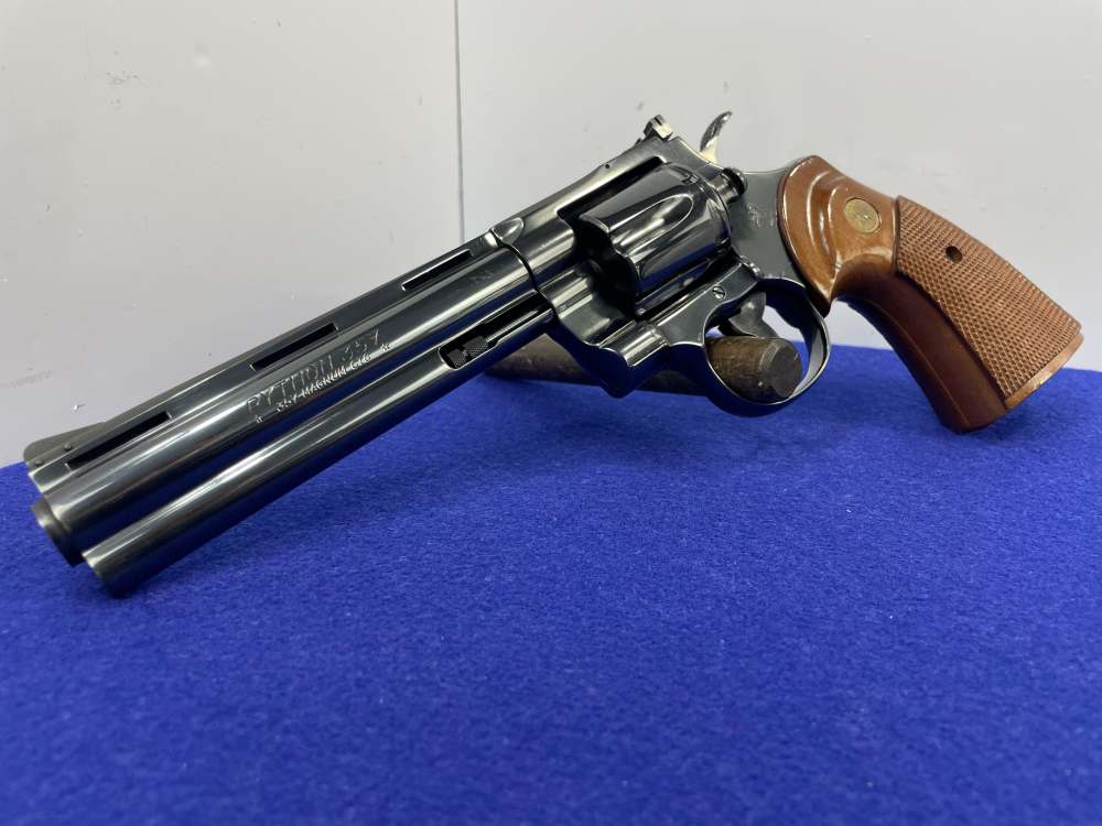 1975 Colt Python .357 Mag Blued 6" *ROLLS-ROYCE OF REVOLVERS* Stunning-img-43