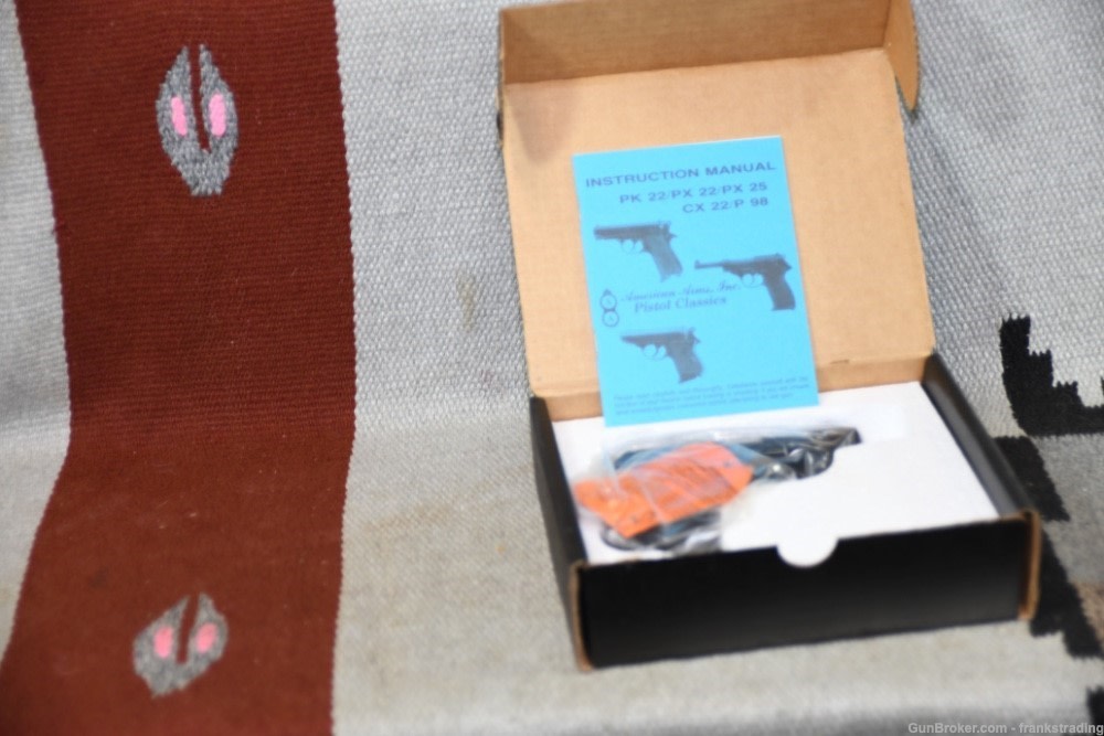 American Arms PX-22 pistol 22 cal NIB NEW IN BOX copy of Walther TPH-img-1